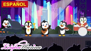 La Banda de los Pingüinos  Canciones Infantiles  Leigha Marina en Español [upl. by Hterag]