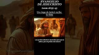 Lecturas del Evangelio de HOY Martes 21 de Noviembre 2023 Un ciego de Jericó recibe la vista [upl. by Shawnee364]