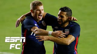 USMNT demolish El Salvador 60 Chris Mueller adds two goals amp an assist in US debut  ESPN FC [upl. by Saks866]