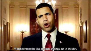 President Obama on Death of Osama bin Laden SPOOF [upl. by Arihaj623]