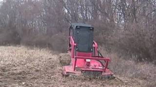 Forestry Mulcher  FRM70 Bruch Clearing Machine  Fecon [upl. by Baugh593]