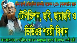 ছবি ছায়াছবি ও ভিডিওর শরয়ী বিধান  New Waz  Allama Nurul Islam Olipuri [upl. by Vastah333]