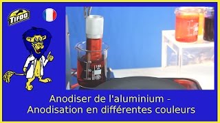 Comment anodiser de laluminium en différentes couleurs [upl. by Kean]