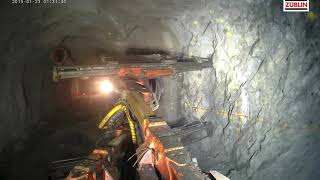 SANDVIK MINING DD321  CHUQUICAMATA UNDERGROUND [upl. by Trela]