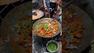 Viral chilli gobi of bangalore 😋❤️ streetfoodindia shorts youtubeshorts food uttarerswade [upl. by Amiel]