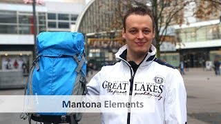 Mantona Elements  2in1Fotorucksack zum Wandern im Test Deutsch [upl. by Auqinal]