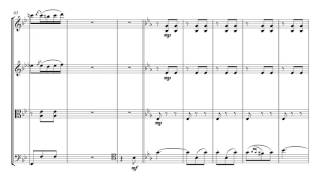 Verdi Brindisi  String Quartet Sheet Music [upl. by Pantheas]