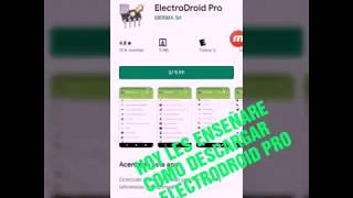 Cómo descargar electrodroid pro gratis apk [upl. by Leibrag]