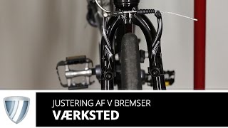 Justering af v bremser [upl. by Greeley]