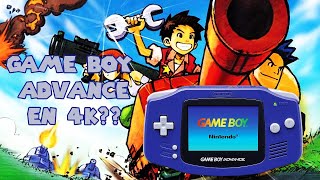 Como descargar y jugar emulador de gameboy advance en 4k [upl. by Ardnaxila597]