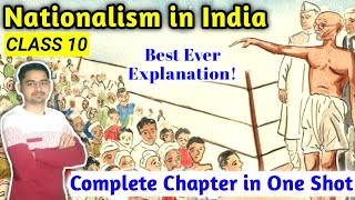 Nationalism in India 10th Class History  Complete Chapter in 45 min only  SSTSocial Science [upl. by Calendra802]