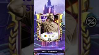 ETÓO 🐐🐐🐐🐐 Got etoo in fc mobile of daily pack shorts fcmobile 1million [upl. by Allister22]