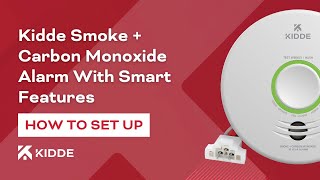 Kidde Smoke  Carbon Monoxide Alarm With Smart Features  Smoke CO Leak Detectors amp More [upl. by Doralia377]