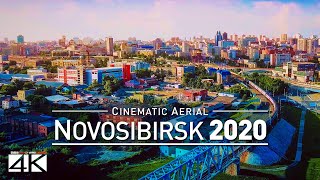 【4K】🇷🇺 Drone Footage 🔥 Novosibirsk  RUSSIA 🔥 Siberias Marvellous Metropolis 🔥 Новосиби́рск [upl. by Nede]