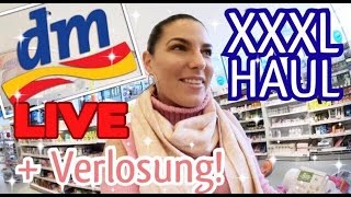 XXXL LIVE DM HAUL Ganzer Einkaufswagen ist voll  VERLOSUNG ♡ [upl. by Irfan]