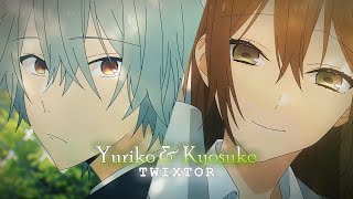 Koyanagi Yuriko amp Kyosuke twixtor  Episode 12  HorimiyaThe missing pieces [upl. by Monah353]