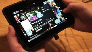 Amazon Kindle Fire HD 7inch handson [upl. by Grantham383]