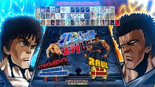 Hokuto No Ken LST Mugen  Character Selection Screen  Gameplay [upl. by Joyan93]