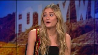 Lizzy Greene on How Nickelodeon Slime Tastes amp quotNicky Ricky Dicky and Dawnquot [upl. by Margret]