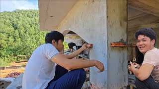 Techniques for creating cornices to decorate a new house Harvesting peanuts for sale [upl. by Alamat]