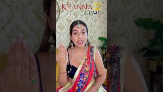 Ms Nikita shares her experience of buying Gemstones from KhannaGems [upl. by Oibaf888]