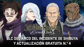 JUJUTSU KAISEN CURSED CLASH – DLC Incidente de Shibuya  Actualización GRATUITA 4 [upl. by Naeruat]