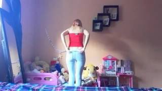 THONG SLIP  TIDYING ROOM AGAIN  TIGHT JEANS  WHALE TAIL [upl. by Susejedairam]