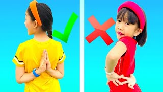 TIKTOK BODY TRICKS  KAYCEE amp RACHEL in WONDERLAND FAMILY [upl. by Nytsirk]