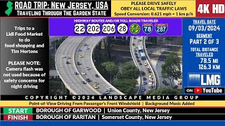 09032024 Part 2 of 3  Garwood to Raritan New Jersey USA [upl. by Hamlin]