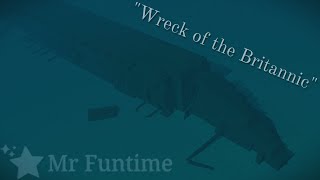 quotWreck of the Britannicquot  15 Scale Minecraft Ship Wreck [upl. by Darrell277]