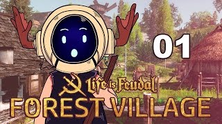 Trantor  Life is Feudal Forest Village Ep 1  Moose Plays [upl. by Noir]