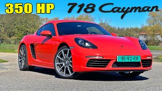 Porsche 718 Cayman is the most underrated sportscar  REVIEW on Autobahn [upl. by Erised]