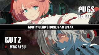 Magatsu  Happy Chaos vs Pugs Elphelt【Guilty Gear Strive】 [upl. by Aip]