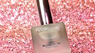 NEW Colorbar Plump It Up Top Coat Review And Demo Best Top Coat Available In India [upl. by Vasquez]