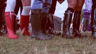 Hunter Boots at Lovebox 2012 at CampingWorldcouk [upl. by Eberle798]