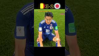 Belgium vs Japan • 2018 World Cup 😍🔥 shorts football [upl. by Idnarb]