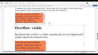 Html design overflow beginning html5 learnhtml5andcss3 [upl. by Aninnaig]