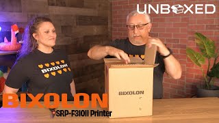 Unboxed with the BIXOLON SRPF310II Printer [upl. by Aihsyt375]