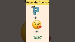 Genius Guess the Country  iqpuzzle gk emojichallenge iqquest trivia shorts youtubeshorts [upl. by Jeralee]