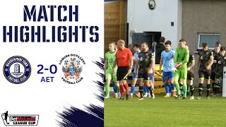 Warrenpoint Town 2 v 0 AET Lisburn Distillery 1382024 Match Highlights [upl. by Kazim]