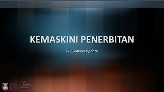 PRIMe Manual Pengguna Modul Penerbitan [upl. by Lehar]