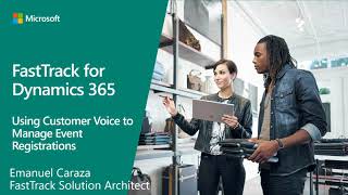 Using Customer Voice to Manage Event Registrations in D365 Marketing  TechTalk  May 24 2021 [upl. by Hgiellek]