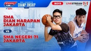 SMA DIAN HARAPAN JAKARTA VS SMAN 71 JAKARTA [upl. by Jeddy622]