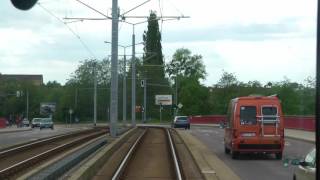 Straßenbahn Dessau linia 3 [upl. by Yelrehs]