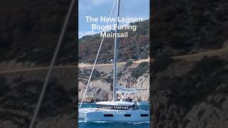 Lagoon Mainsail Furling Boom sailing [upl. by Nuahsor949]