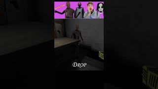 Shocker vs Granny and Grandpa 2 viralvideo granny shortsvideo gaming fyp [upl. by Ytineres]