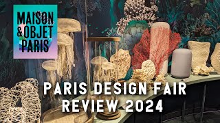 Design Trends 2024 Review of the MaisonampObjet fair in Paris [upl. by Island]