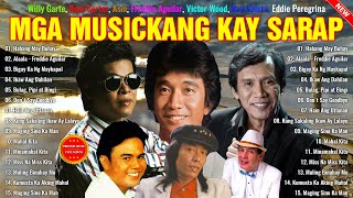 Old Love Songs 70s 80s  Willy Garte Roel Cortez Asin Freddie Aguilar Victor Wood Rey Valera [upl. by Nylaehs]