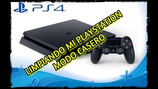 💨LIMPIEZA PLAYSTATION PS4 SLIM  MODO CASERO [upl. by Aretta]