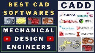 Best CAD software for Beginners  Top cad software for Mechanical Engineers [upl. by Pablo]